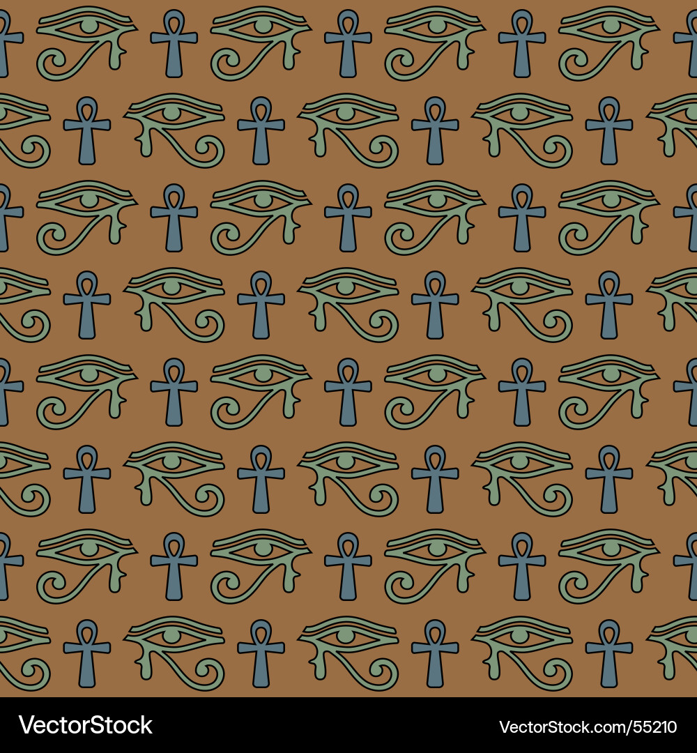 Hieroglyphic background Vector Image