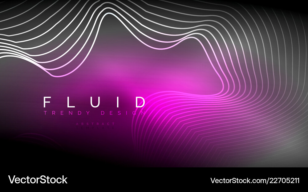 Digital flowing wave particles abstract background Digital flowing wave particles abstract background Vector Image