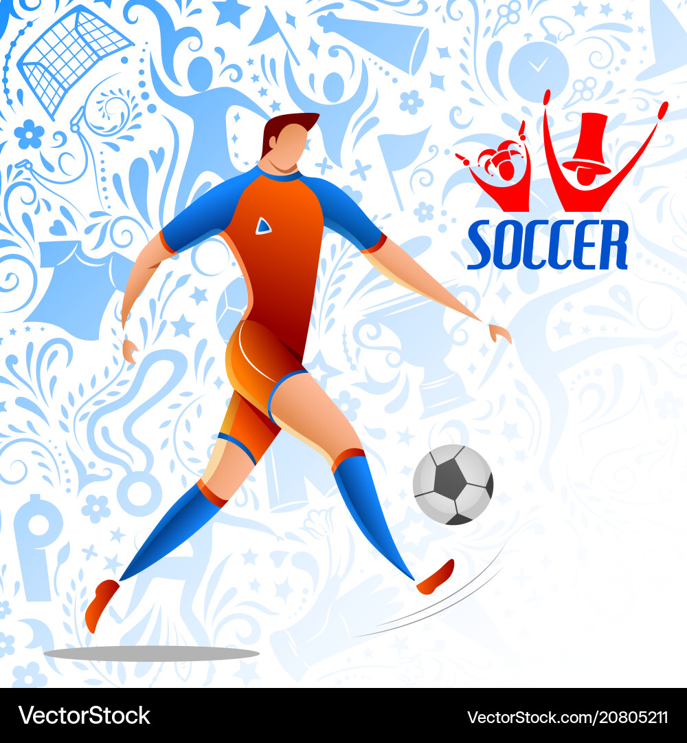 Fußball-Meisterschaft Cup Fußball Sport Russland vektorbild