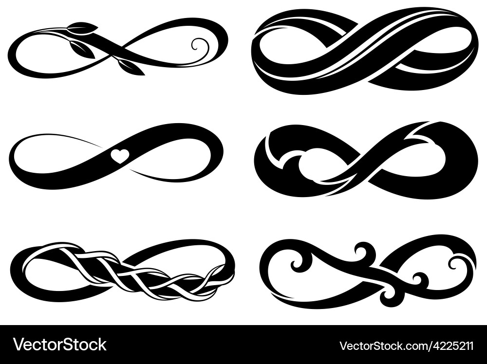 Infinite Loop Symbol vector image