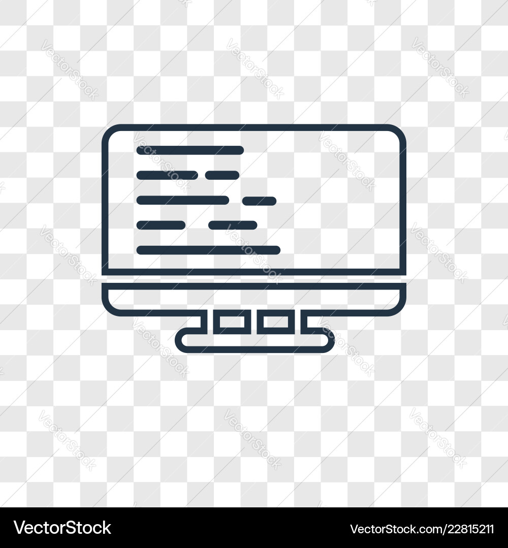 Programmer Icon - Code Concept vector image