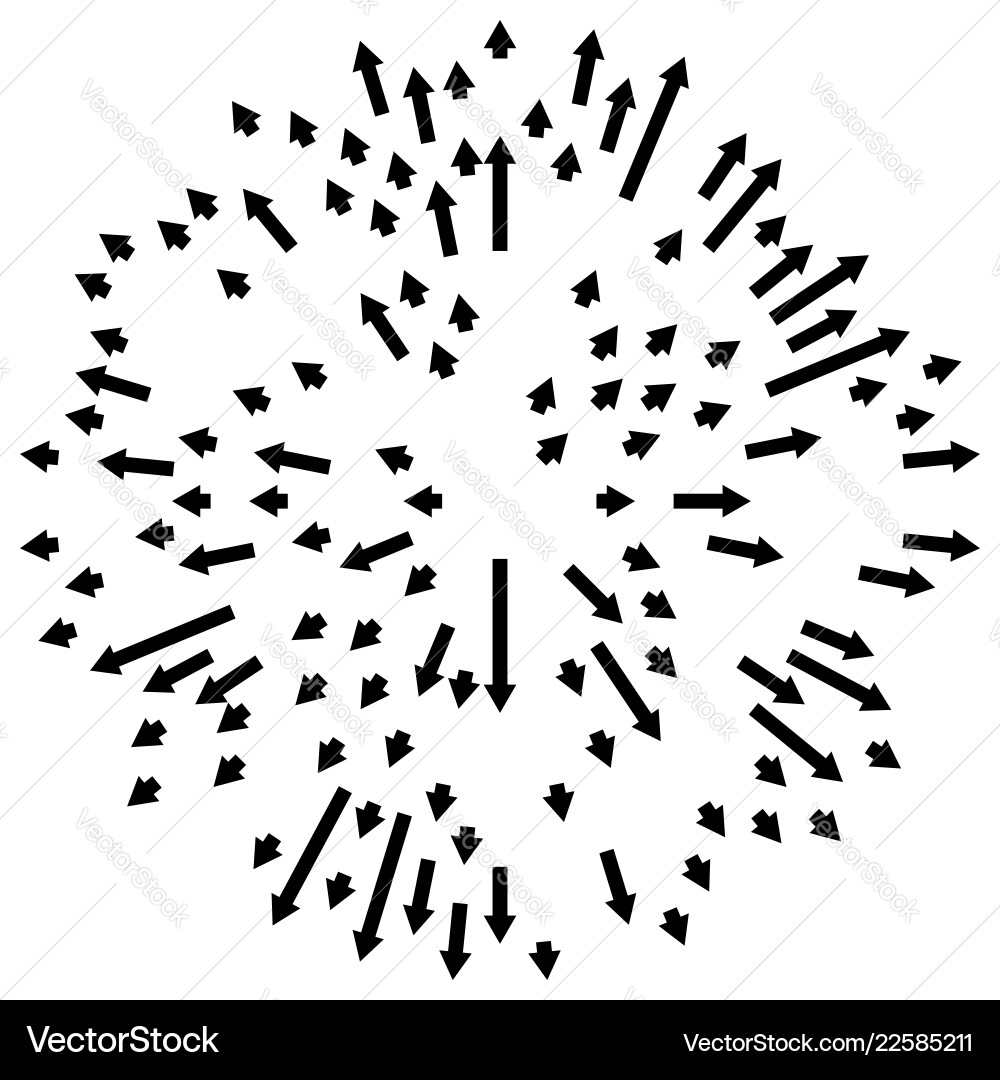 Radial lines element abstract radiating irregular Radial lines element abstract radiating irregular Vector Image