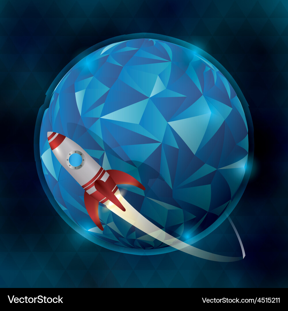 Spaceship design Vector Image