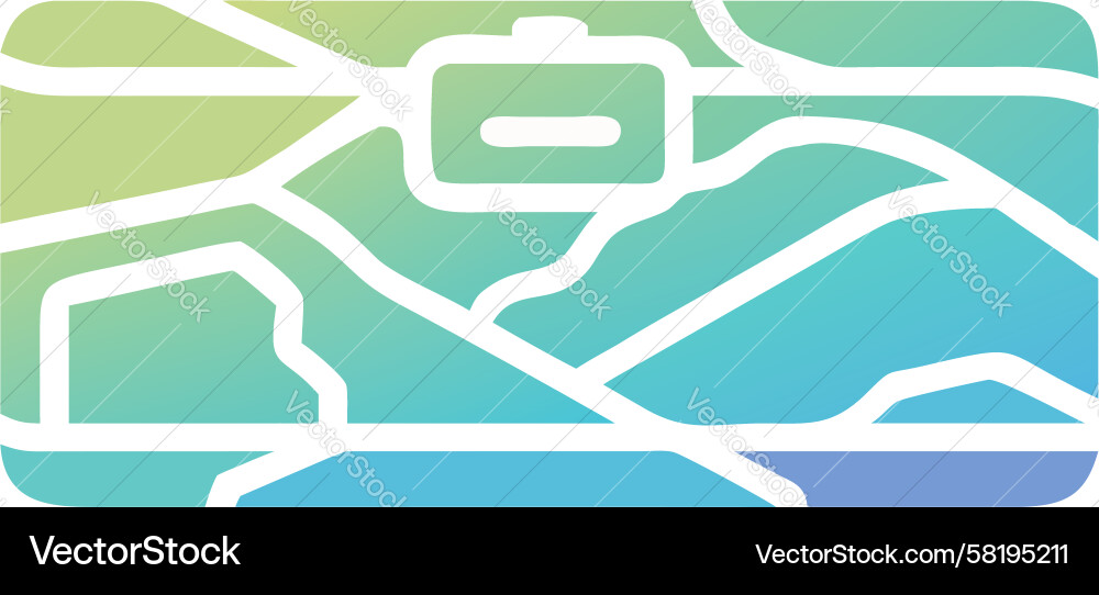 Topographic Contour Pattern Vector Image