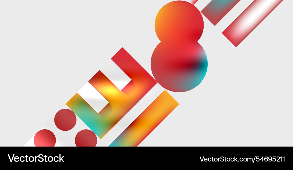 Triangles circles squares rectangles design Triangles circles squares rectangles design vector image