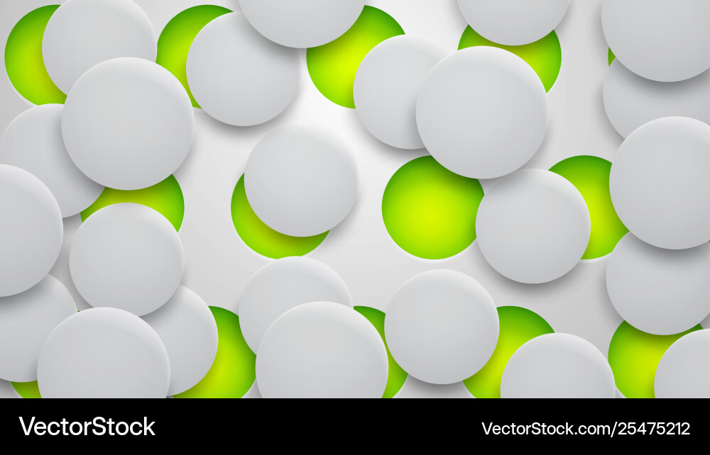 Background holes and circles with shadows Background holes and circles with shadows vector image