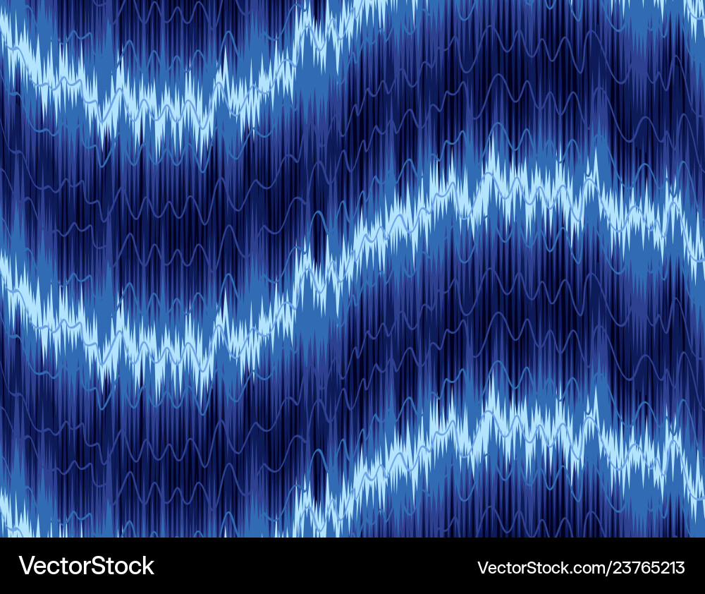 A background with sound wave Vector Image