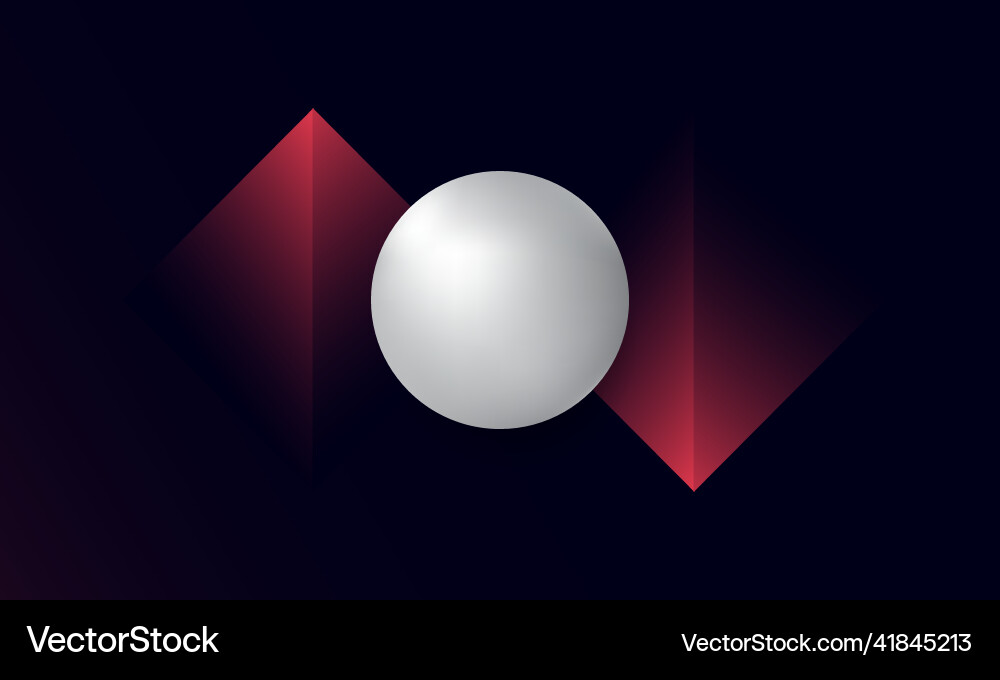 Abstract Overlap Layers vector image