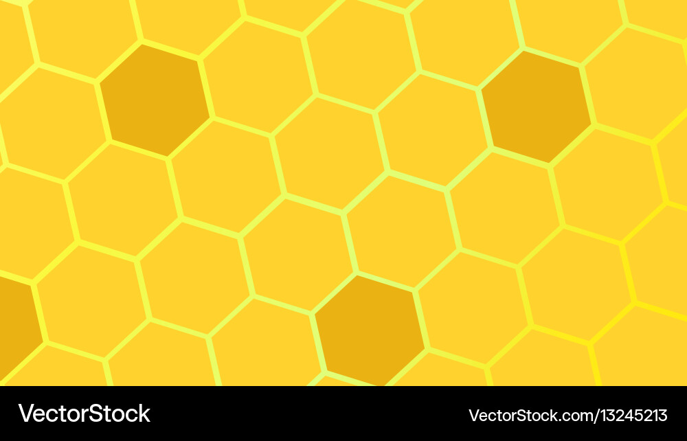Honeycomb Pattern Vector Image