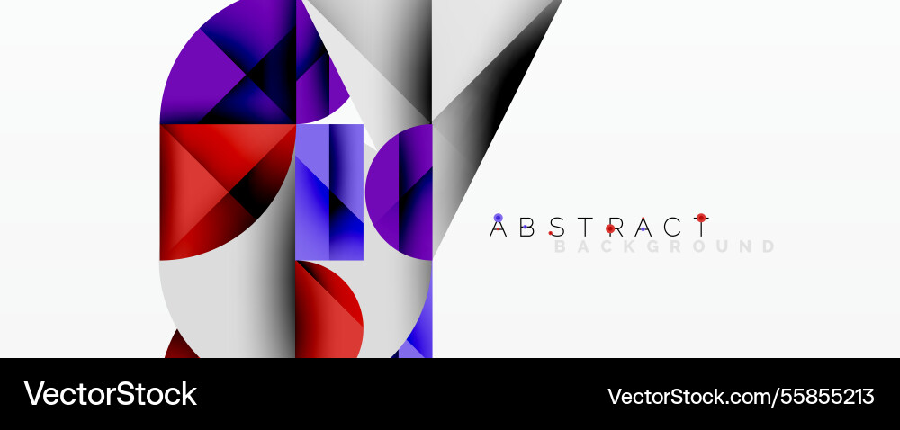 Modern abstract composition with layered circles Modern abstract composition with layered circles Vector Image