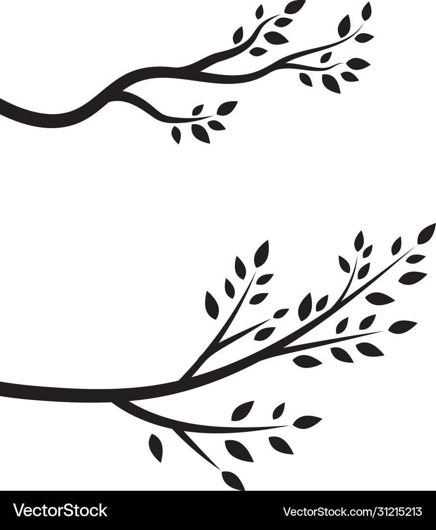 Tree branch design Tree branch design Vector Image