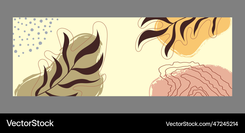 Handmade background layout with arbitrary shapes Handmade background layout with arbitrary shapes vector image