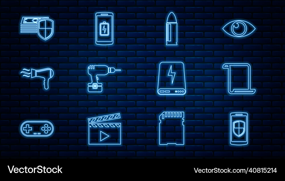 Set line smartphone with shield paper scroll Set line smartphone with shield paper scroll Vector Image