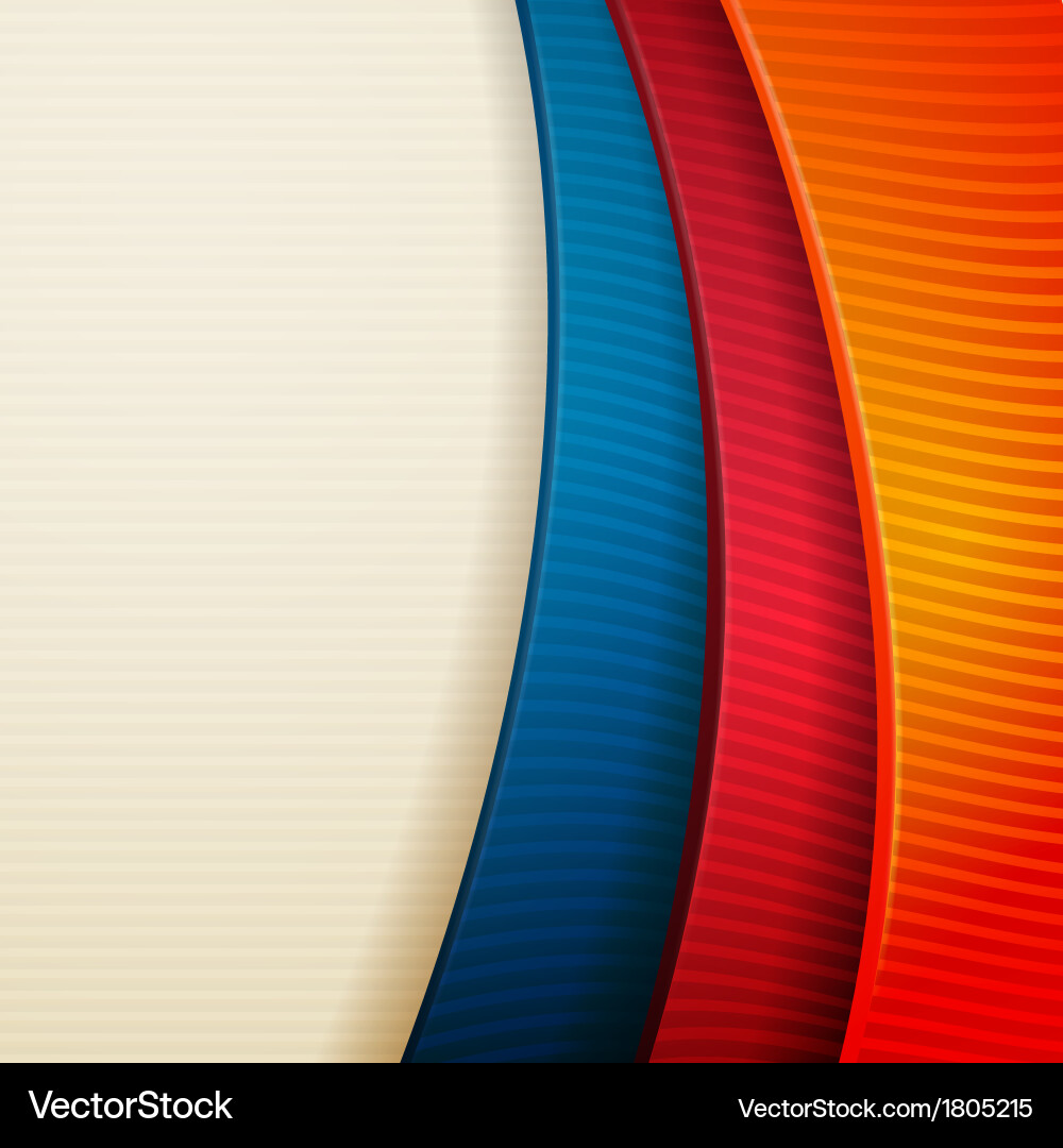 Abstract background from strips a color vector image