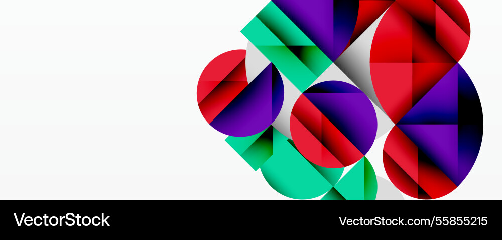 Abstract geometric design with intersecting Abstract geometric design with intersecting Vector Image
