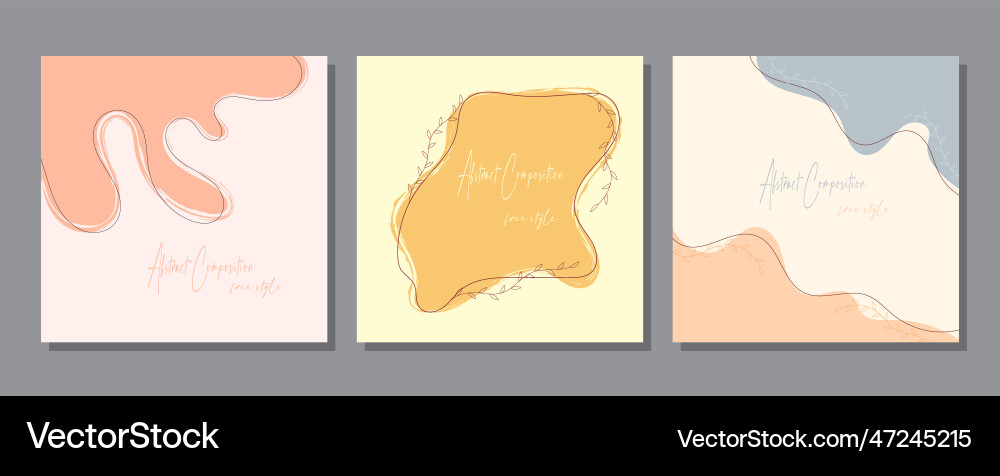 Handmade background layout with arbitrary shapes Handmade background layout with arbitrary shapes vector image