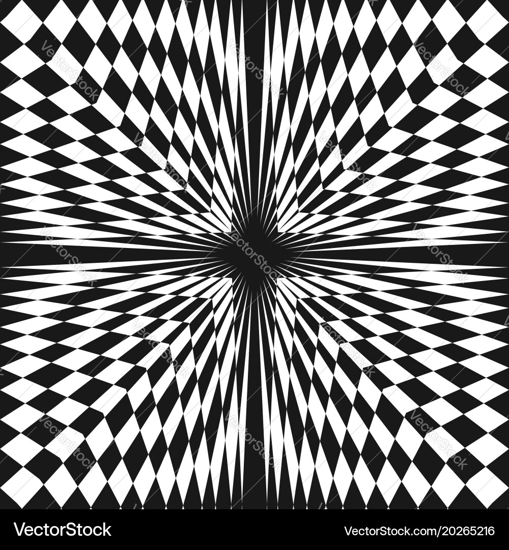 Abstract checkered seamless pattern vector image
