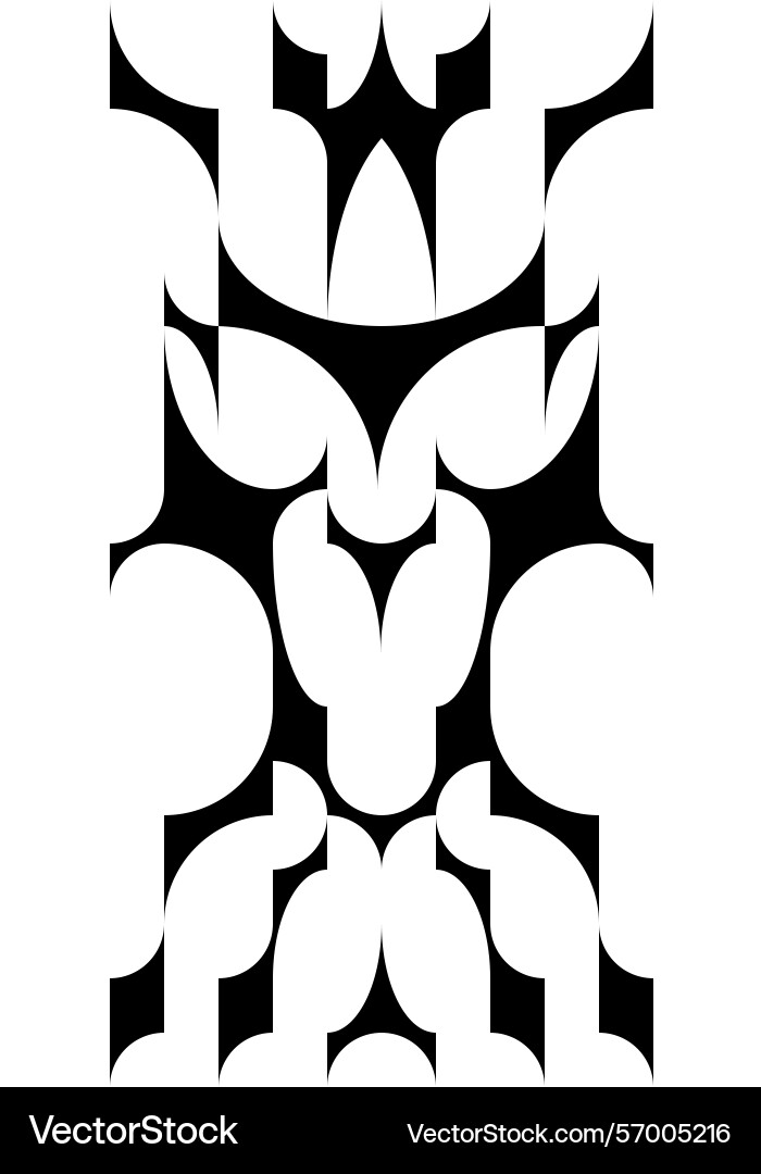 Curve lines pattern vehicle print vector image