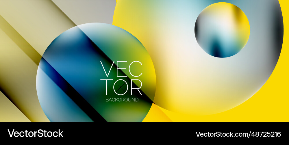 Dynamic fluid gradient techno sphere mesmerizing Vector Image