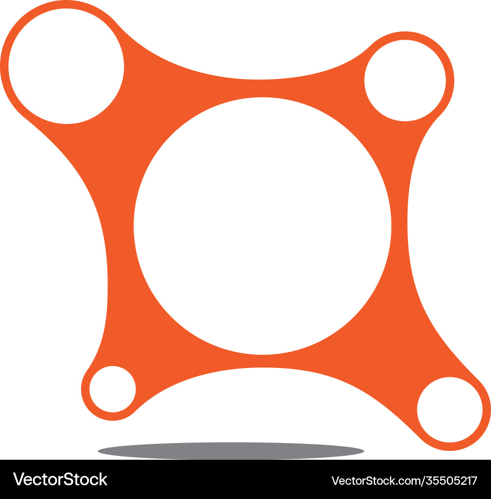 Abstract circles dots object shadow geometric Abstract circles dots object shadow geometric Vector Image