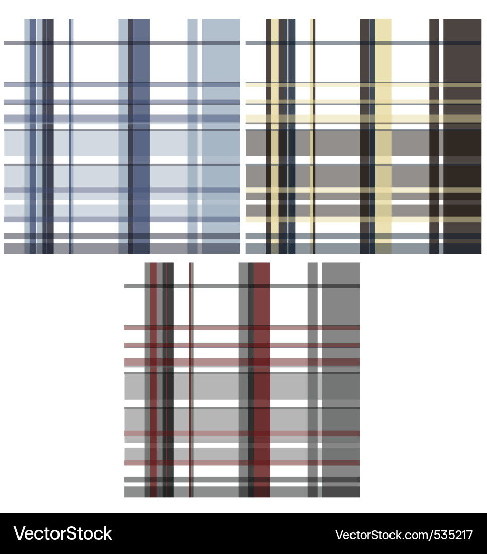 Classic Check Fabric Pattern Vector Image