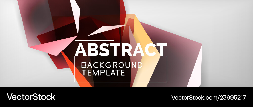 Dark 3d triangular low poly shapes abstract Dark 3d triangular low poly shapes abstract Vector Image