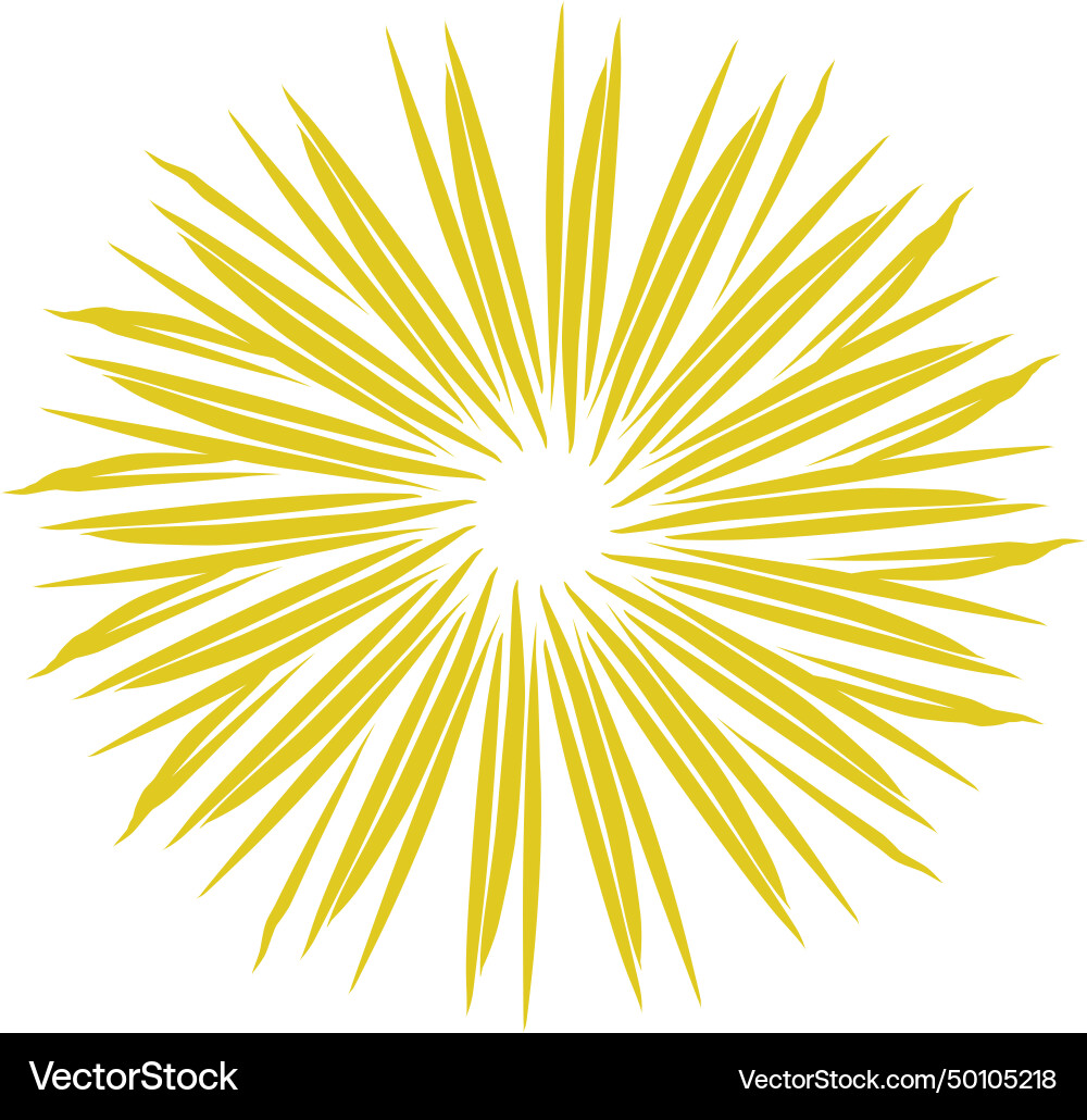 A unique yellow pattern abstract background Vector Image