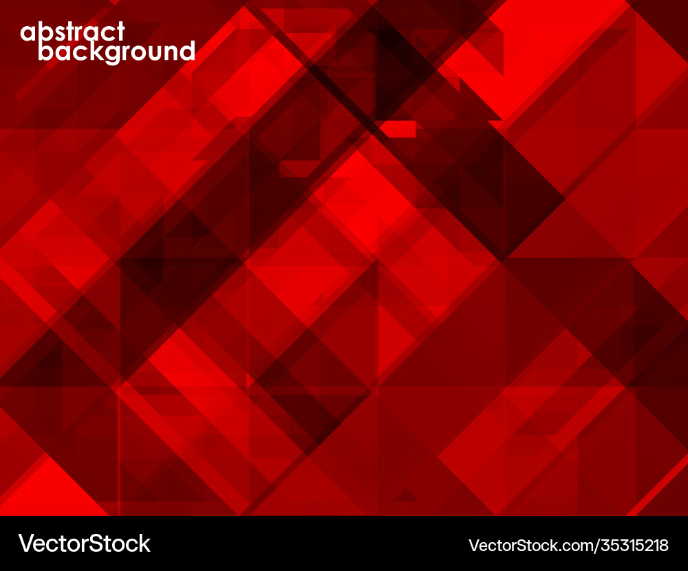 Abstract red background geometric overlap Abstract red background geometric overlap vector image