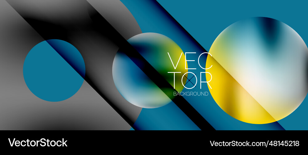 Dynamic fluid gradient techno sphere mesmerizing Vector Image