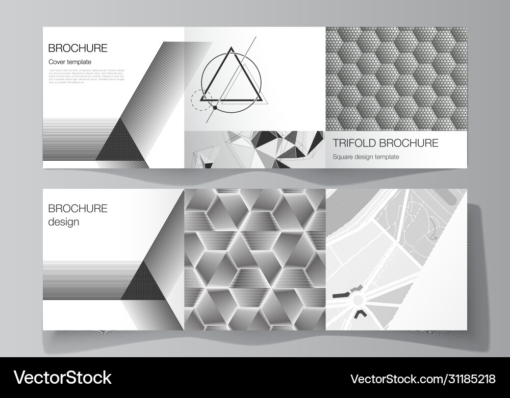 Minimal editable layout square format Minimal editable layout square format vector image