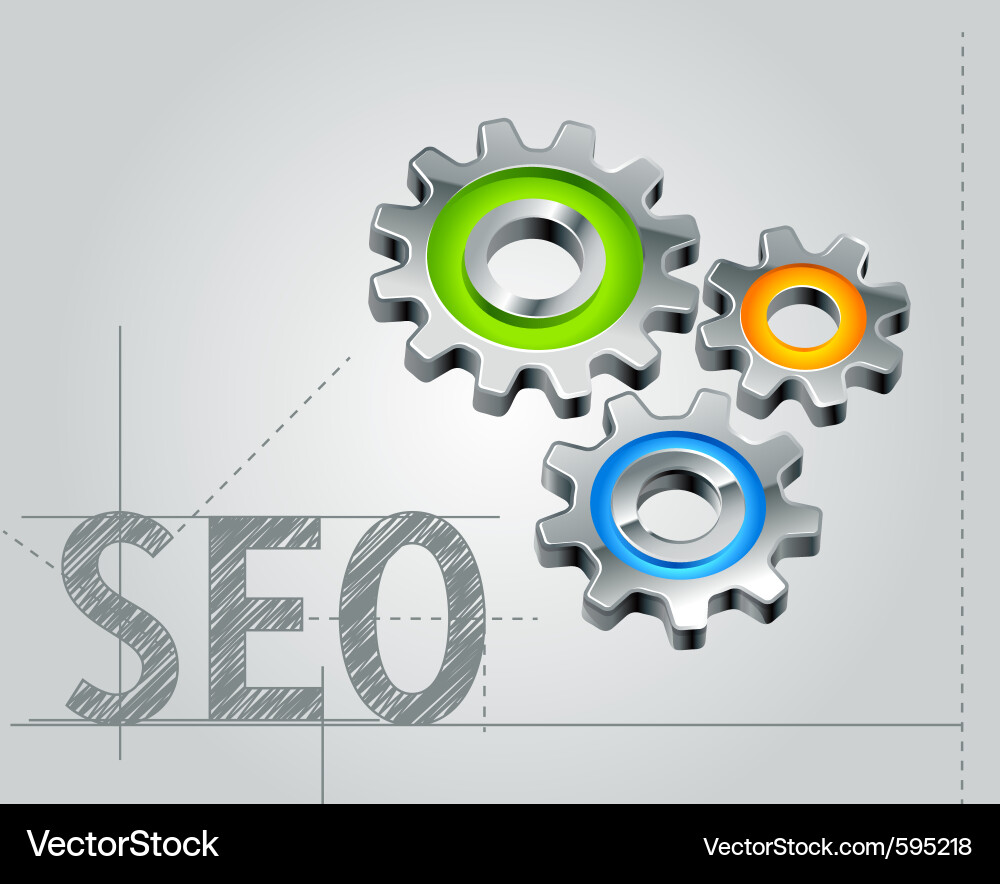 SEO Optimization Concepts vector image