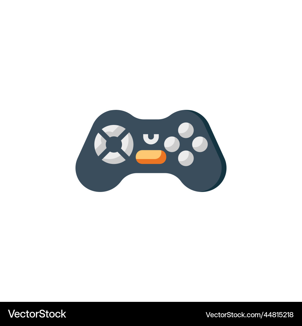 Stick game icon computer component flat Stick game icon computer component flat vector image