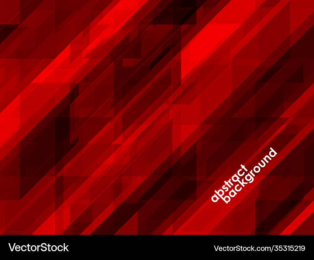 Abstract red background geometric overlap Abstract red background geometric overlap Vector Image
