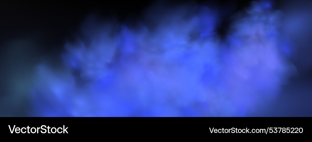 Black background with gray blue clouds creating Black background with gray blue clouds creating vector image