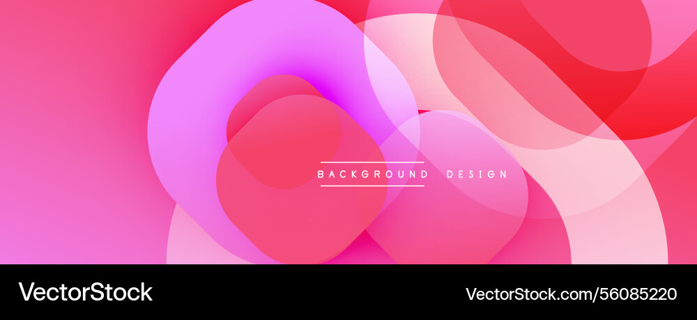 Circular abstract design with overlapping Circular abstract design with overlapping vector image