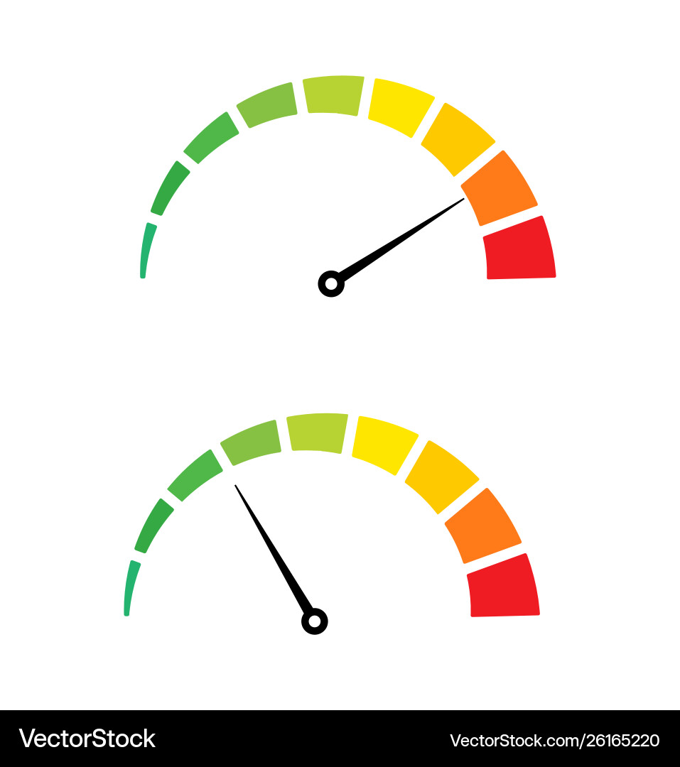 Internet Speedometer Icon vector image