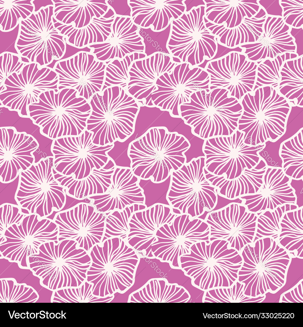 Random seamless pattern with simple outline Random seamless pattern with simple outline vector image