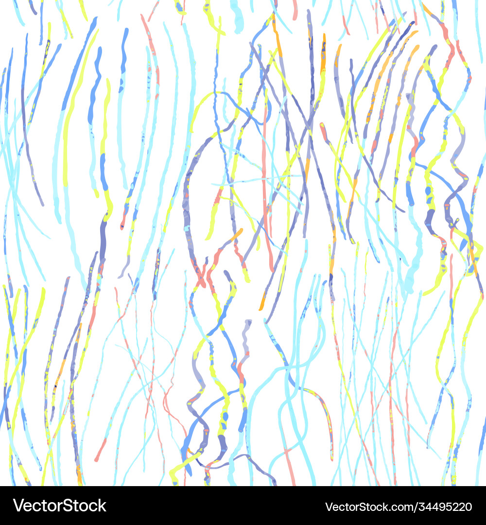 Seamless pattern with hand drawn abstract lines Seamless pattern with hand drawn abstract lines Vector Image
