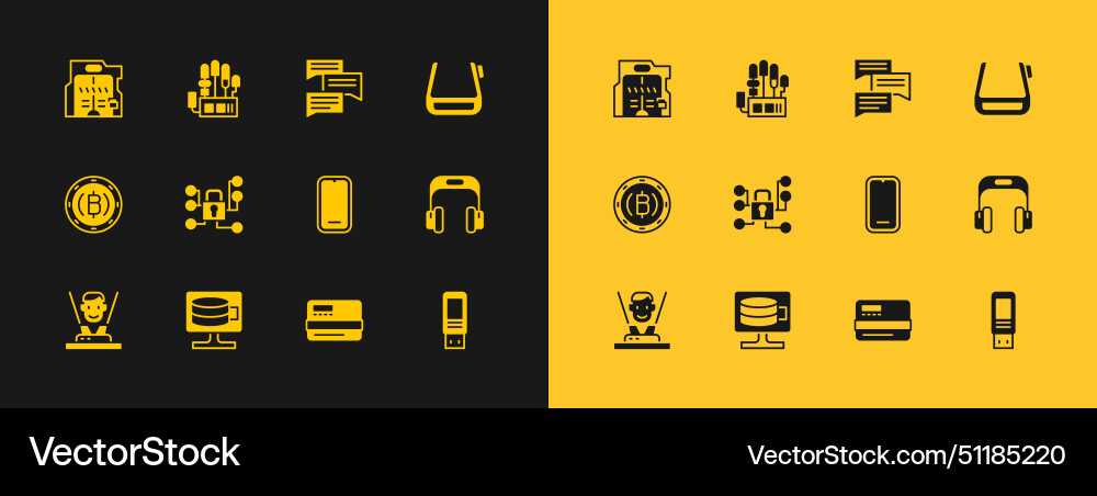 Set smart glasses on spectacles cloud database Set smart glasses on spectacles cloud database vector image