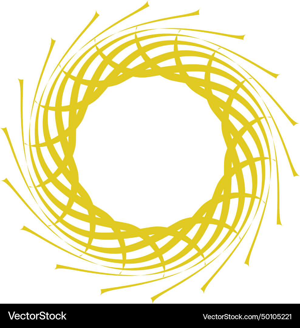 A unique yellow pattern abstract background Vector Image