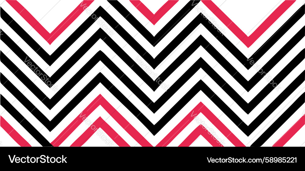 Bright multi-color chevron zigzag stripe pattern Vector Image