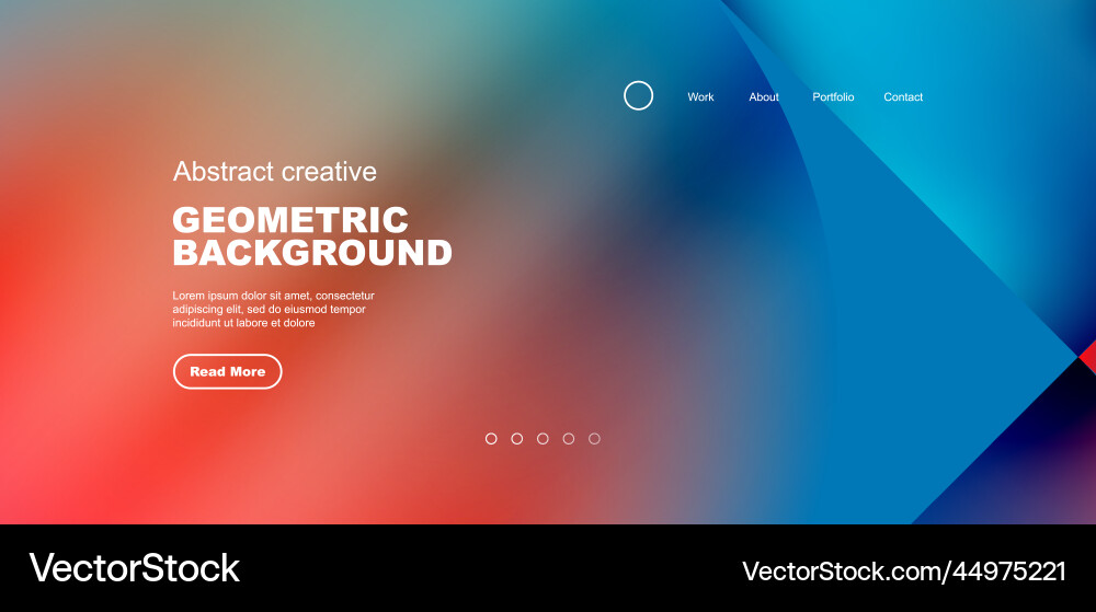 Circles round shapes and lines with fluid Vector Image