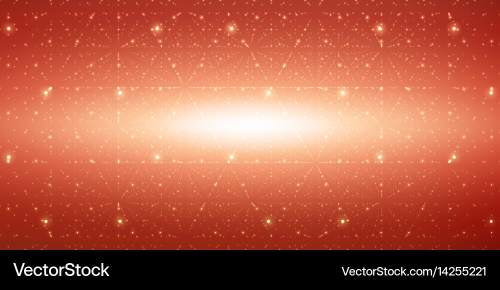 Infinite space background matrix Vector Image