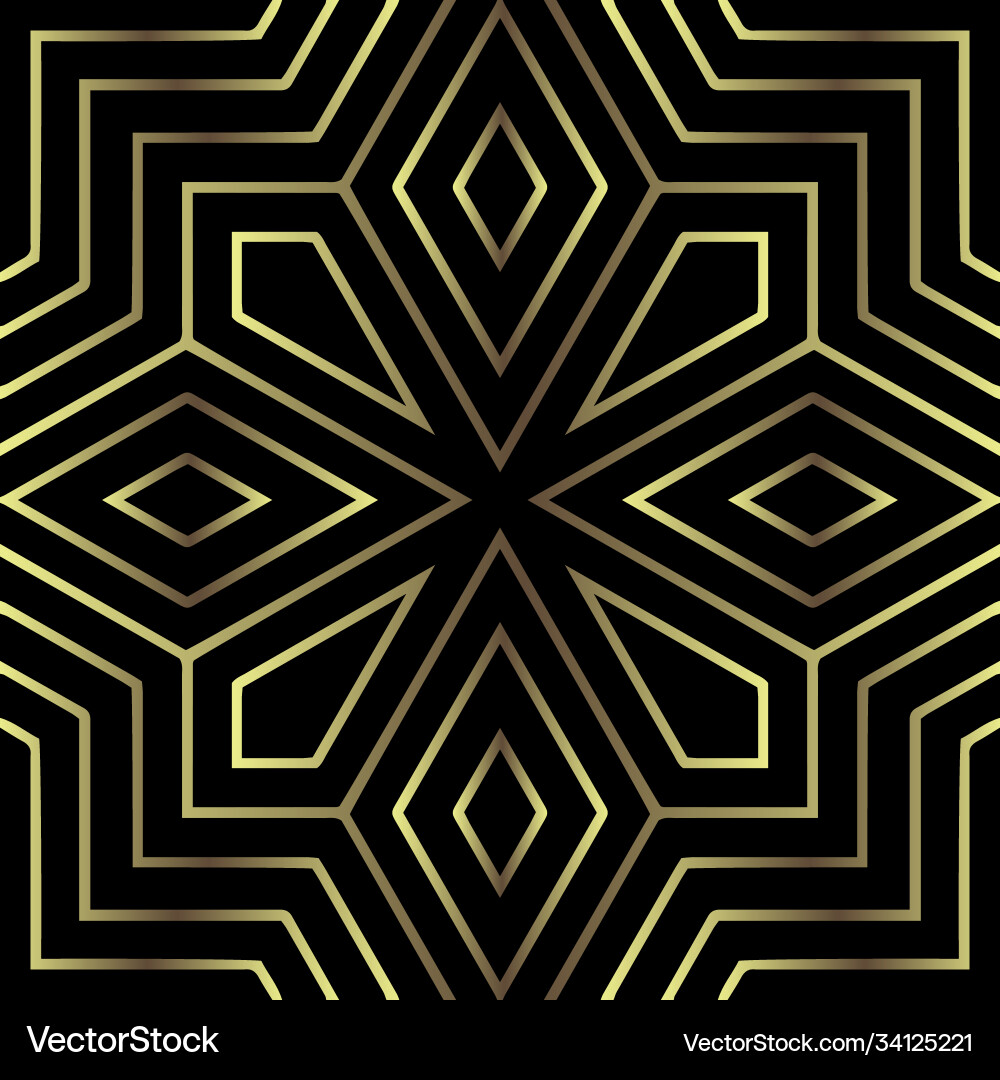 Zig zag lines seamless pattern gold zigzag Zig zag lines seamless pattern gold zigzag vector image