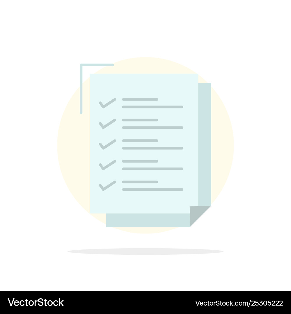 Checklist to do list work task notepad abstract Checklist to do list work task notepad abstract vector image