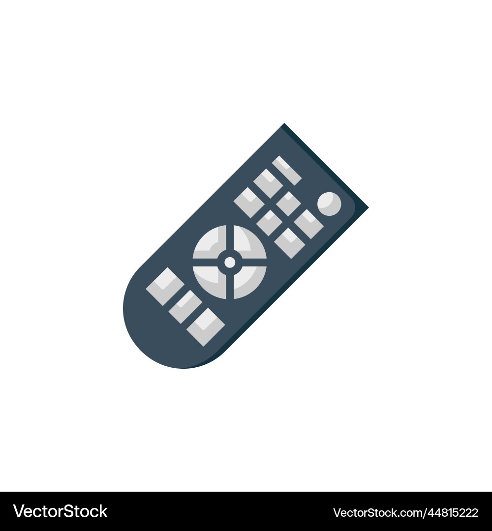 Remote control icon computer component flat vector image