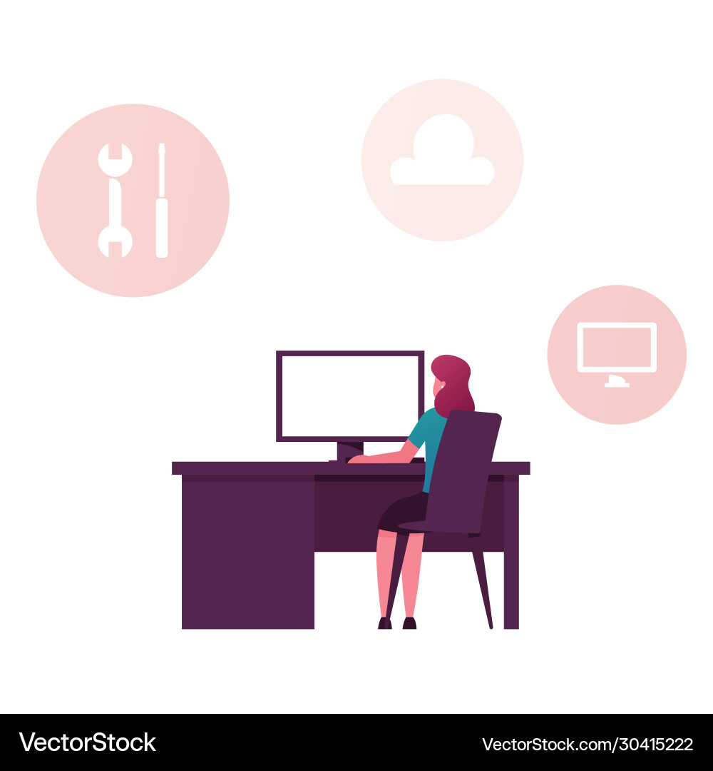 Saas software as a service internet technology Saas software as a service internet technology Vector Image