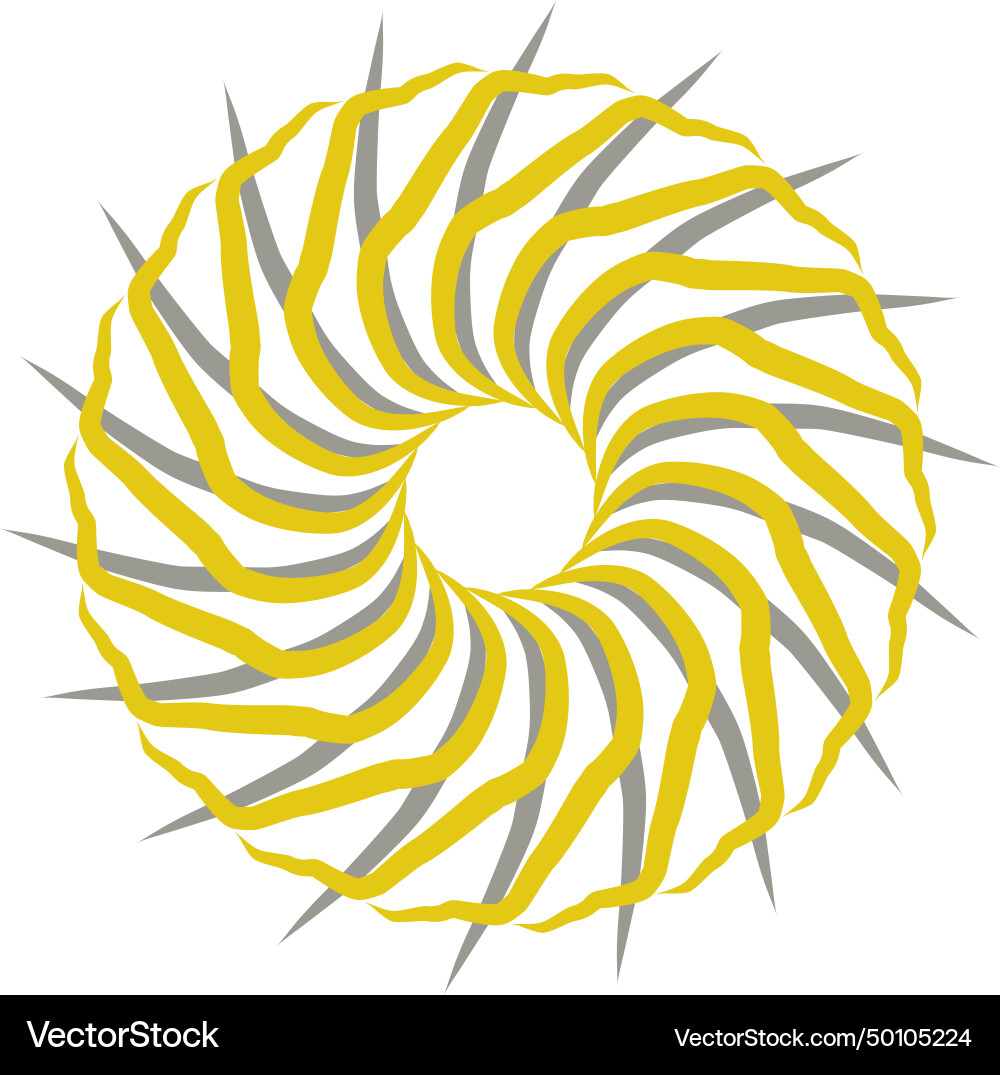 A unique yellow pattern abstract background A unique yellow pattern abstract background Vector Image
