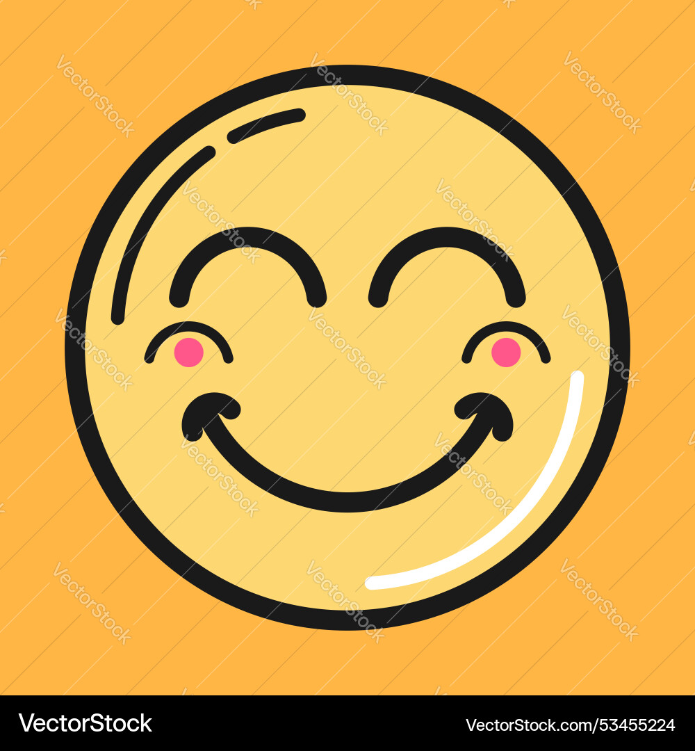 Smile day groovy element design Smile day groovy element design Vector Image