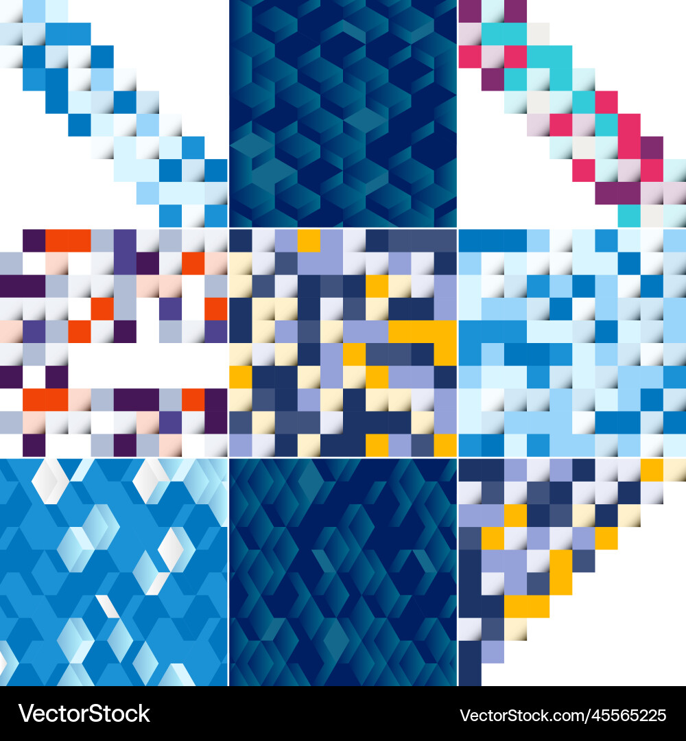 Abstract colorful square background Abstract colorful square background Vector Image